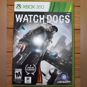 Watch Dogs for XBox 360 video game disc